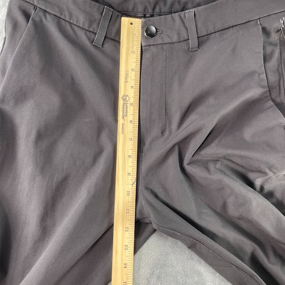 Lululemon Pants Mens 33x31 Commission Classic Fit Chino Performance Black - Picture 9 of 10